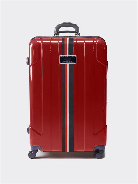 tommy hilfiger luggage size|tommy hilfiger 28 spinner suitcase.